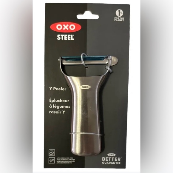 OXO STEEL - Y PEELER • STAINLESS STEEL - Picture 1 of 3